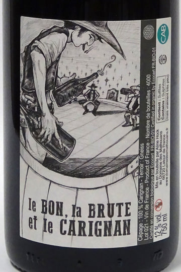 Mathouans 2021 Vin de France Le Bon Le Brute et le Carignan
